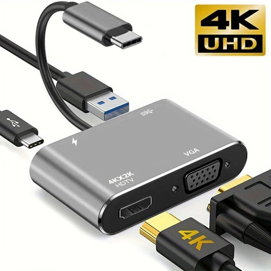 Adptador tipo c /3.0 HDMI / VGA